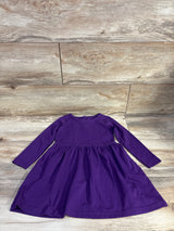 Primary Long Sleeve Pocket Dress Purple sz 3T