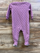 Carter's Blanket Sleeper Purple sz 18m