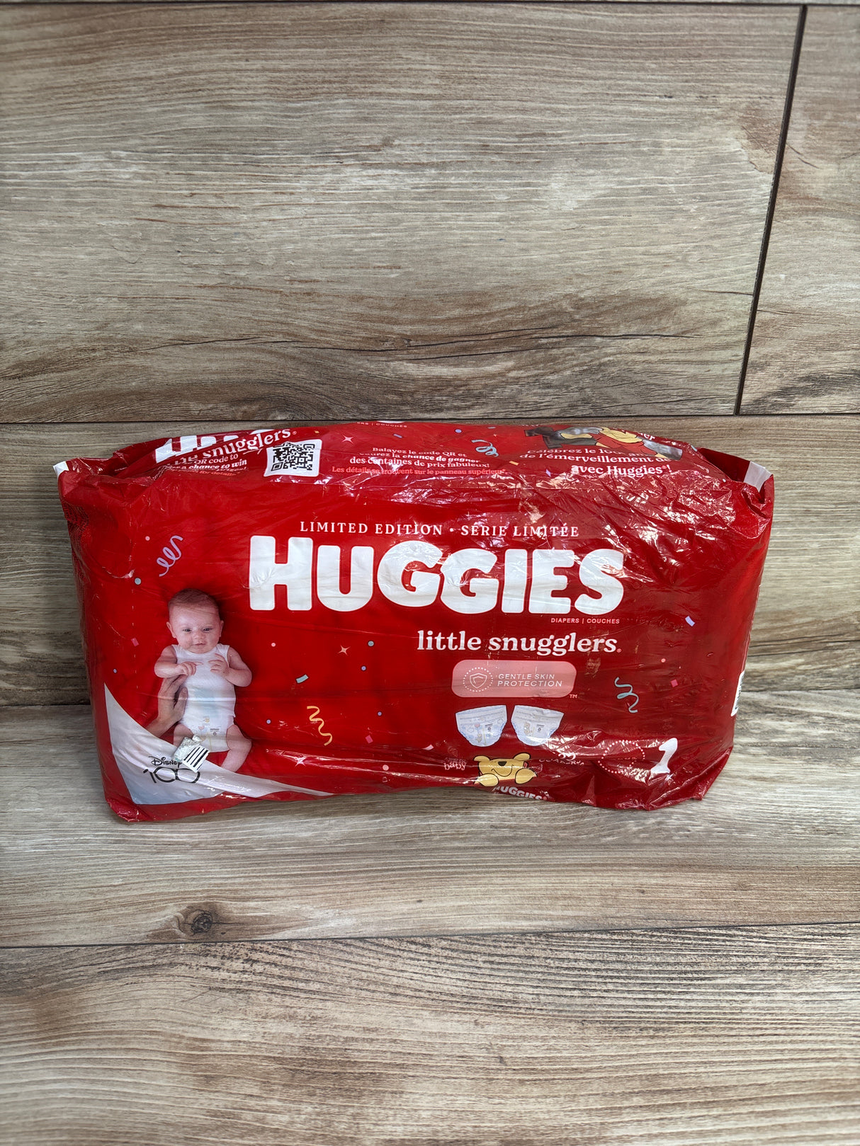 NEW Huggies Little Snugglers Diapers Size 1 32ct.
