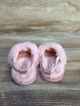 Bebe Babe Faux Fur Slide Sandals Pink sz 1c