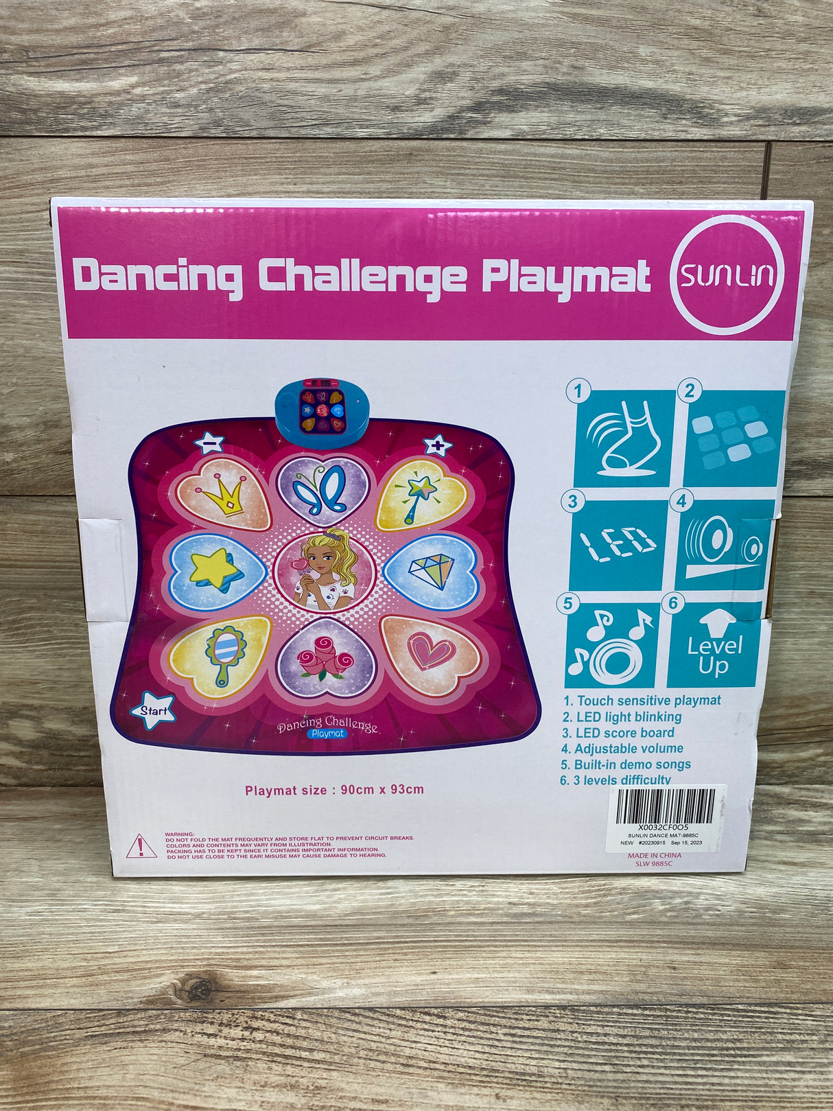 NEW SUNLIN Dancing Challenge Playmat