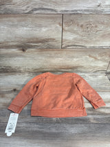 NEW Cat & Jack Sweatshirt Orange sz 12m