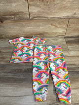 Children's Place 2pc Unicorn Pajama Set Pink sz 12-18m