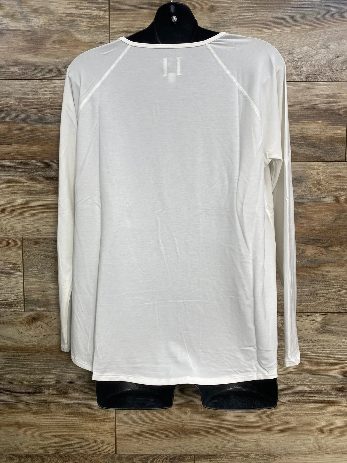 NWOT Gap Maternity Breathe Long Sleeve Shirt White sz Large