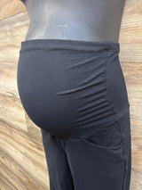 Ewedoos Over Belly Stretch Maternity Pants Black sz Small