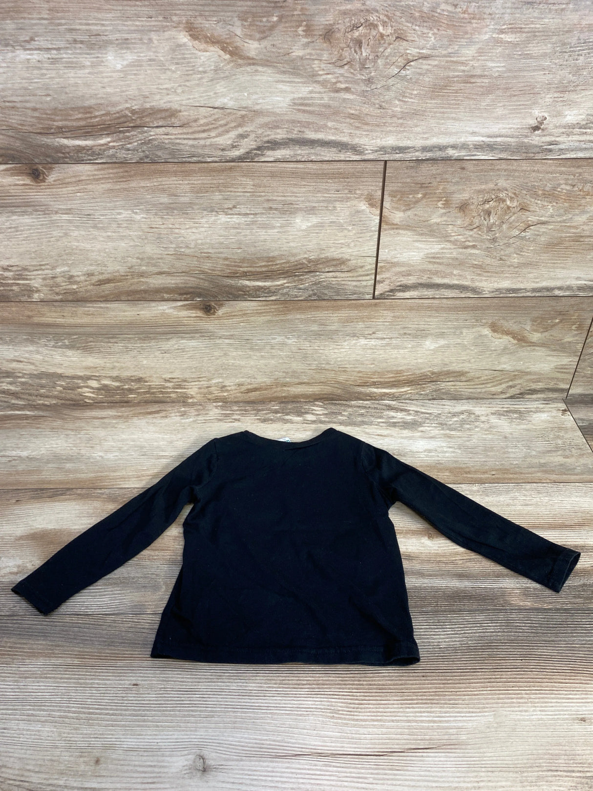 Puma Logo Short Sleeve Shirt Black sz 24m