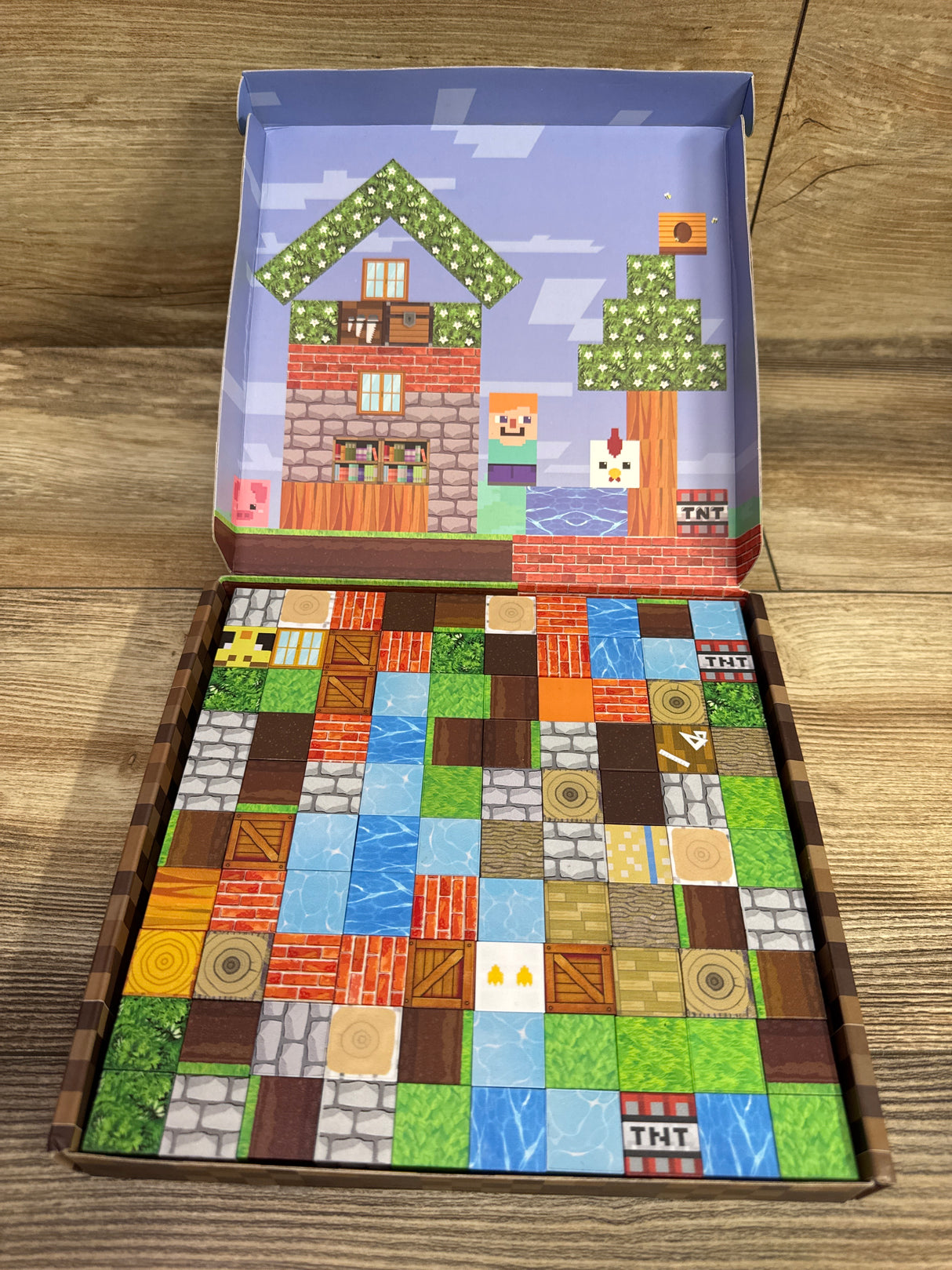 Annexfun 100pc Minecraft Magnetic Building Cubes 3+