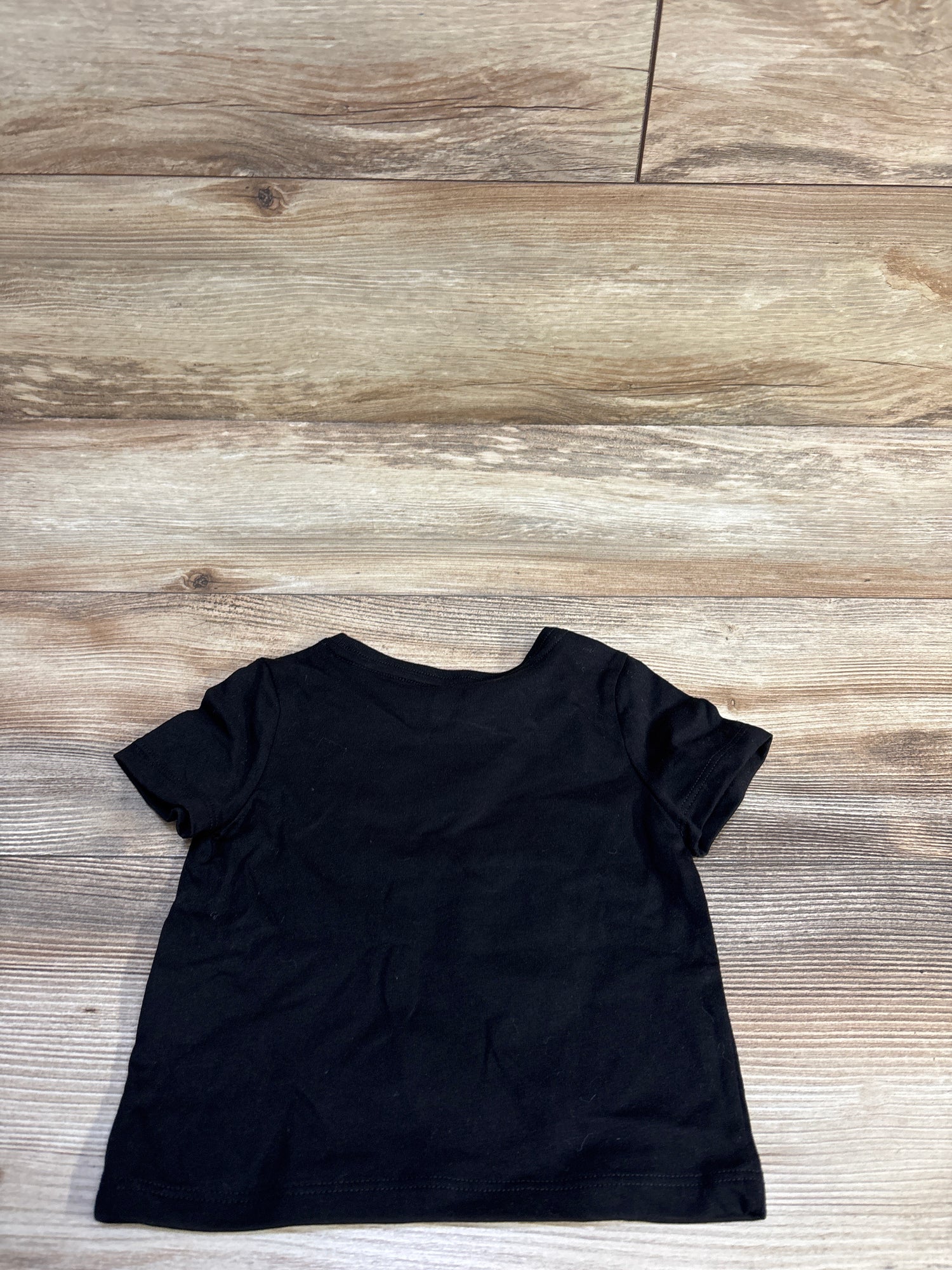 Wonder Nation Pumpkin Season Shirt Black sz 12m