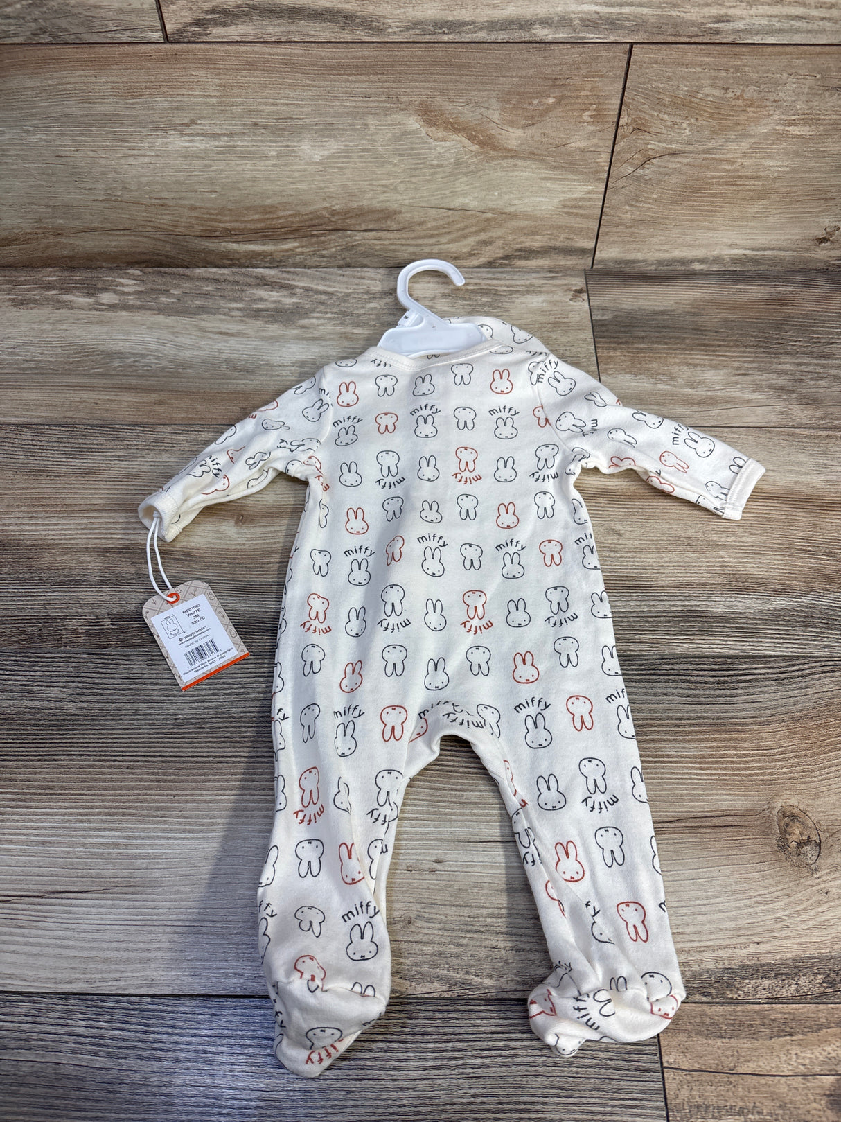 NEW Miffy 2pc Sleeper & Hat Set Cream sz 3m