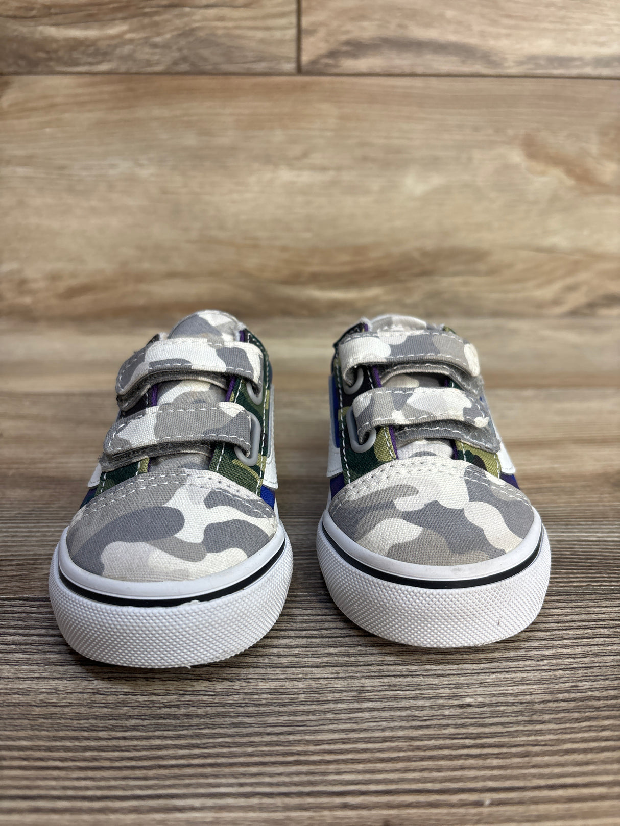 Vans Old Skool V 'Camocollage Multi' Sneakers Grey sz 7c