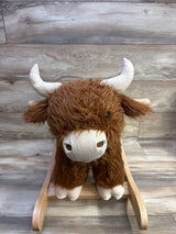 Pottery Barn Highland Cow Critter Plush Nursery Rocker