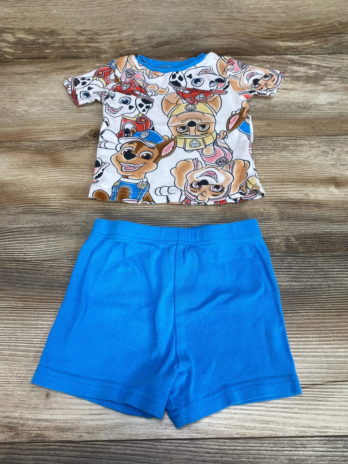 Nickelodeon Paw Patrol 2pc Pajama Set White sz 2T