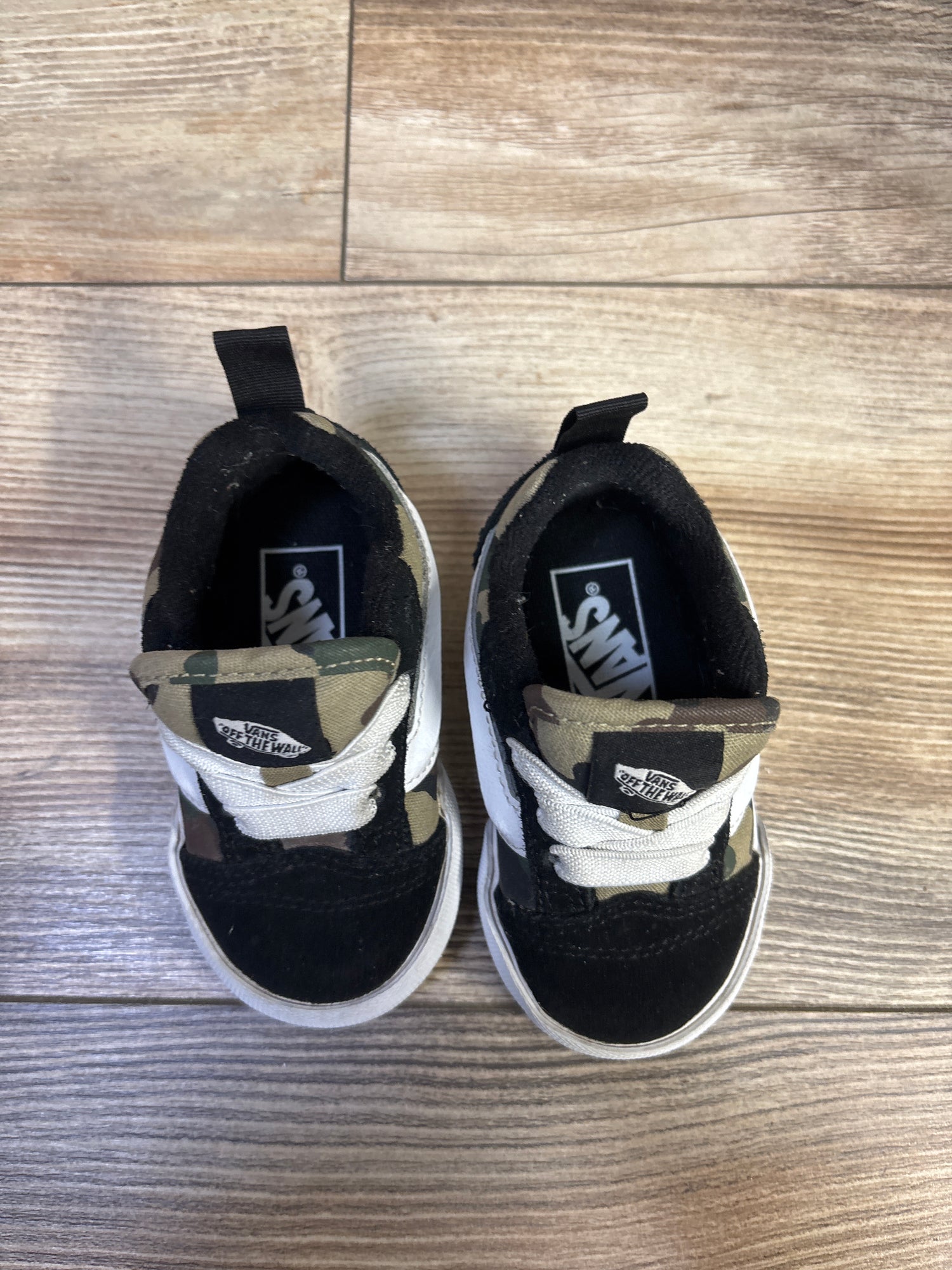 Vans Knu Skool Camo Sneakers Black sz 4c