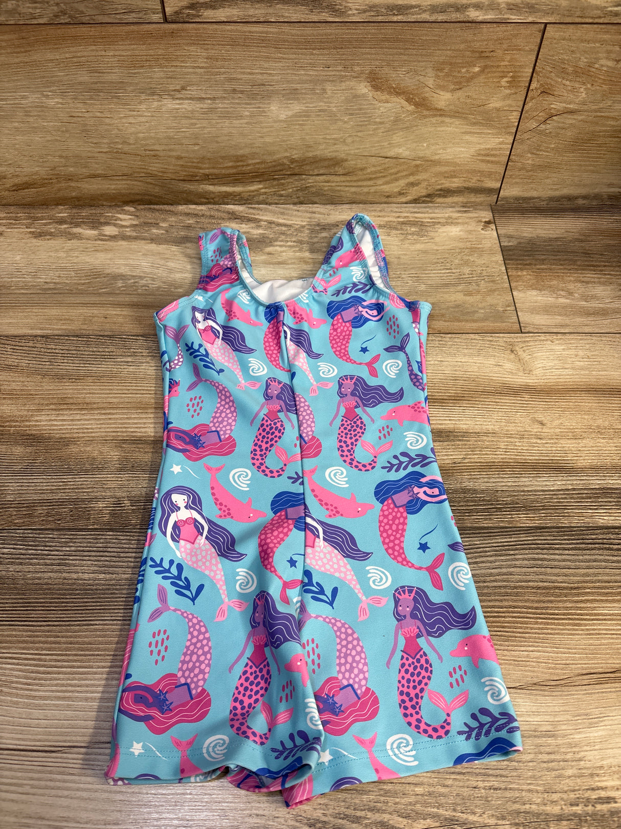 Destira Mermaid Leotard Blue sz 5T