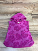 Cat & Jack Terry Cloth Swim Cover Up Purple sz 12m