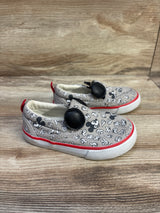 Baby Gap x Disney Mickey Mouse Slip On Sneakers Grey sz 6c