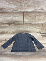 NEW Okie Dokie Long Sleeve Pocket T-Shirt Grey sz 2T