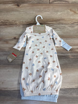 NEW Huggies Babywear 2pk Sleep Gowns Blue sz Newborn