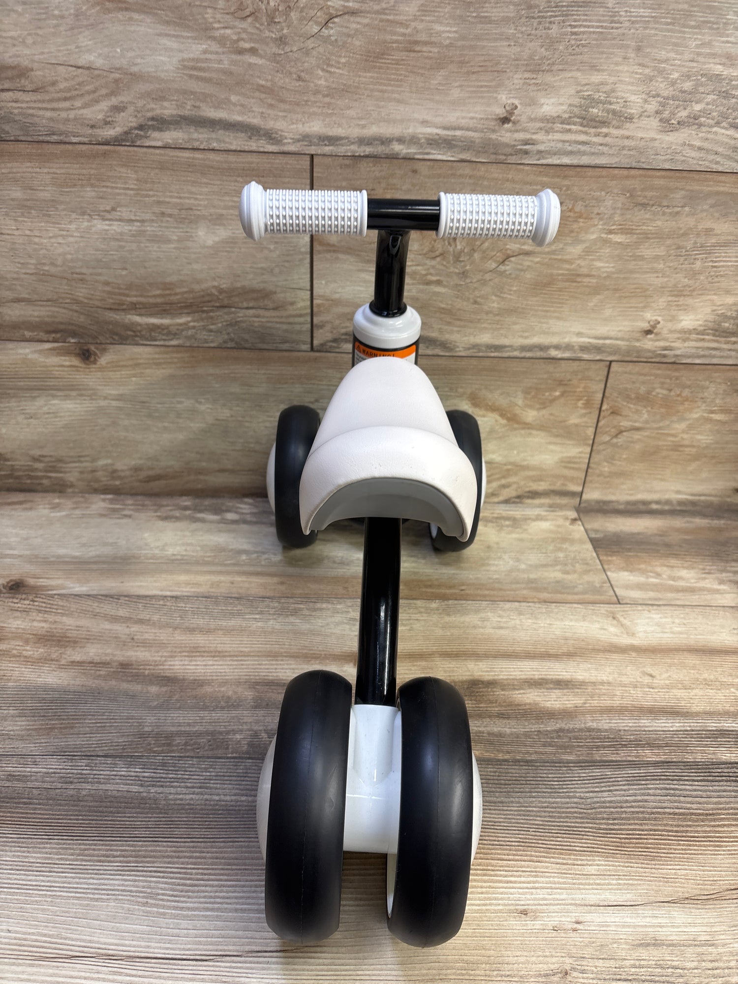 Gamefeiny Baby Balance Bike with Light-Up Wheels, Black