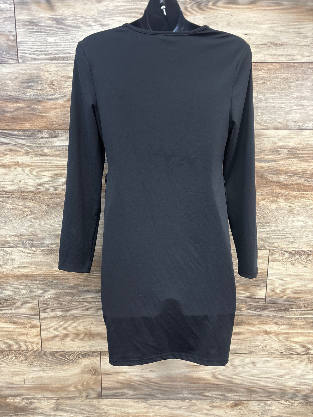 Shein Maternity Skeleton Hand Bodycon Dress Black sz Medium