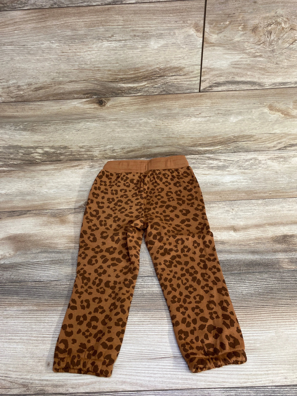 NEW Okie Dokie Brown Leopard Print Jogger Pant sz 2T