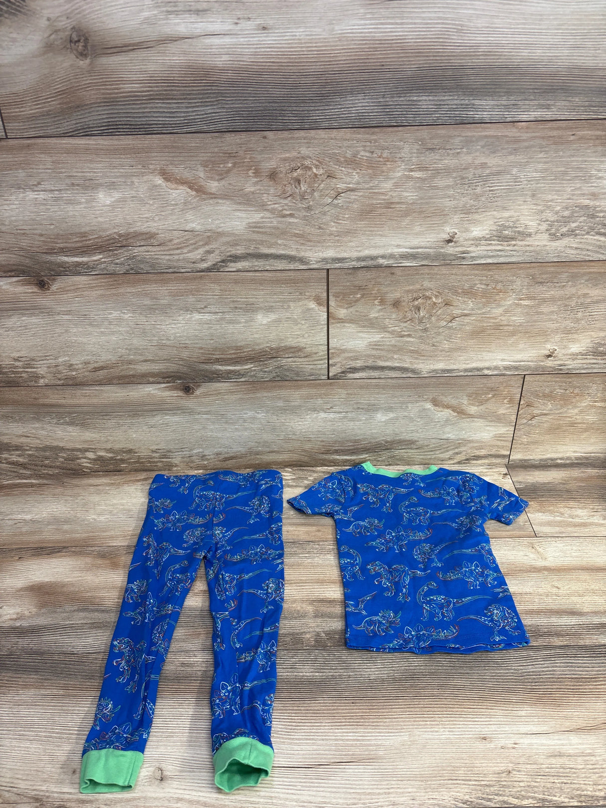 Member's Mark 2pc Dinosaur Pajama Set Boys sz 3T