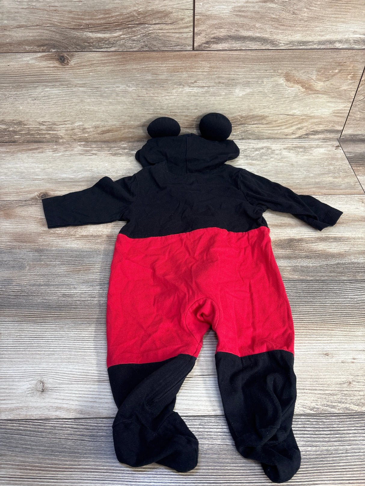 Disney Baby Mickey Mouse Coverall Black sz 3-6m
