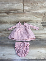 Carter's 2pc Swiss Dot Dress & Bloomers Set Pink sz 3m