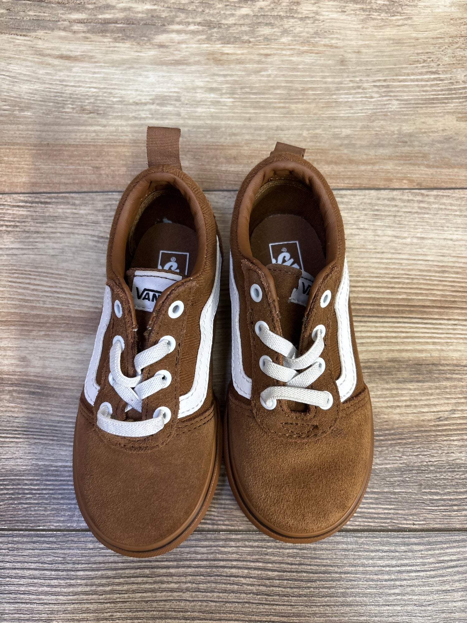 Vans Ward Sneakers in Herringbone Dashund/Gum sz 9c