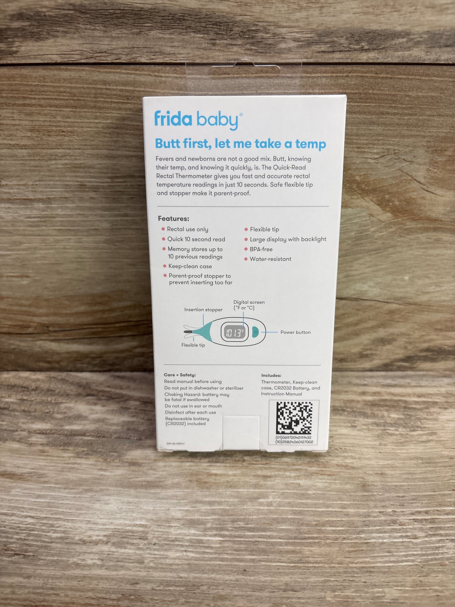 NEW Frida Baby Quick-Red Rectal Thermometer