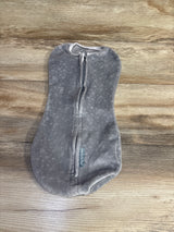SwaddleMe Velboa Swaddle Pod Gray sz 0-2m