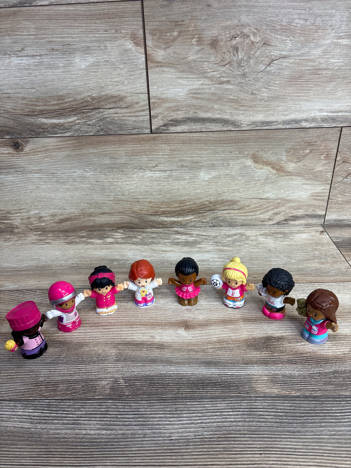 Fisher Price Little People Barbie 8pc Set