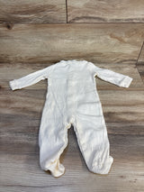 Baby Gear Ribbed Footed Coverall Ivory sz 0-3m