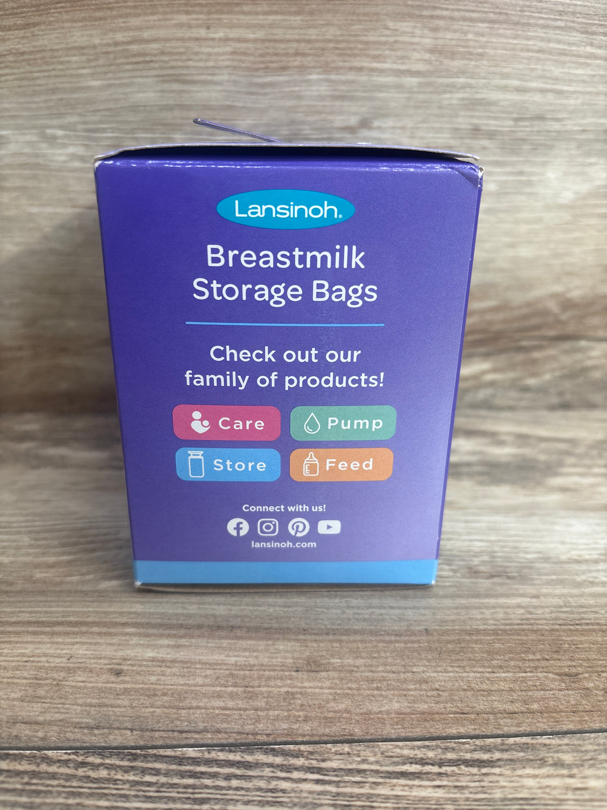 NEW Lansinoh 100ct Breastmilk Storage Bags, 6oz