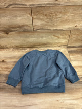 Argulvti Easily Distracted By Trucks Pullover Sweatshirt Blue sz 2-3T