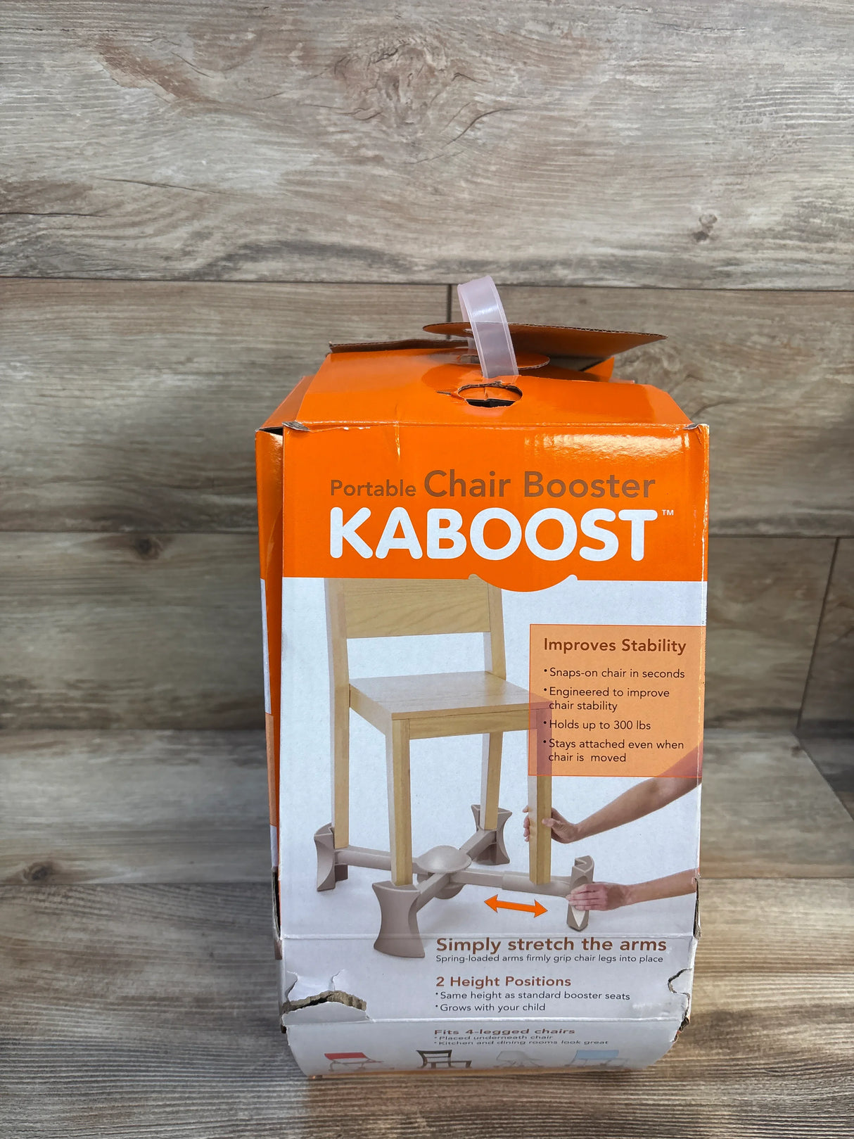 Kaboost Portable Under Chair Booster in Natural