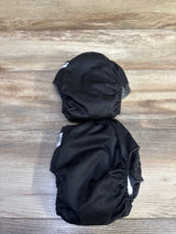 La Petite Ourse All-in-One Reusable Cloth Diapers with Boosters Black 2pk