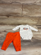 Carter's 2pc My First Halloween Bodysuit & Pants Set Ivory sz 3m