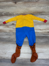 Disney Store Toy Story Woody Sleeper Yellow sz 9-12m