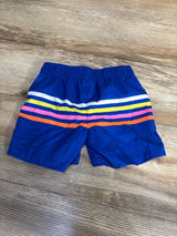 Cat & Jack Striped Swim Trunks Blue sz 3T - Me n Mommy To Be