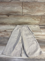 H&M Pull-On Wide Leg Cargo Pants Tan sz 3T