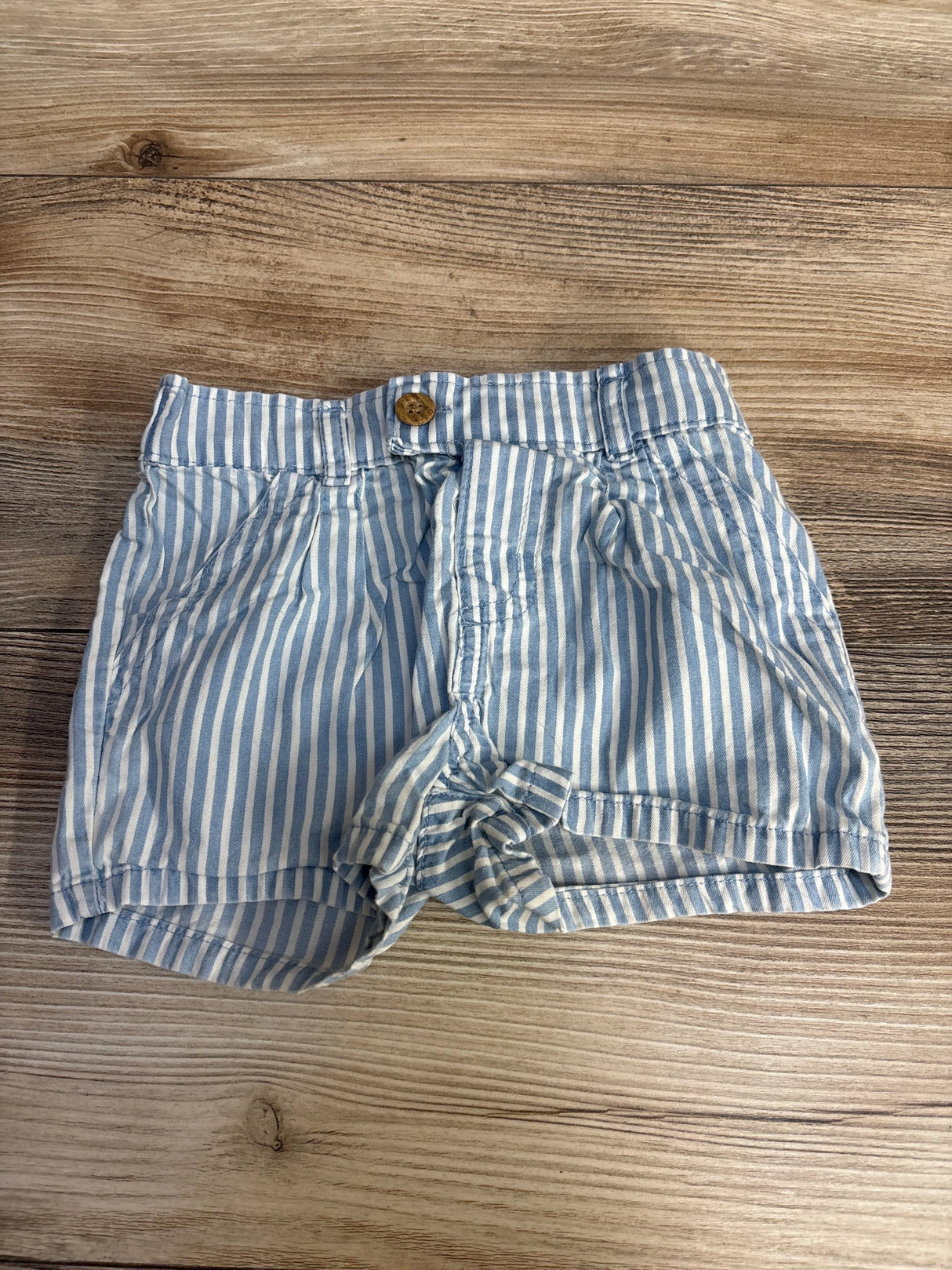 Carter's Striped Shorts Blue sz 9m - Me n Mommy To Be
