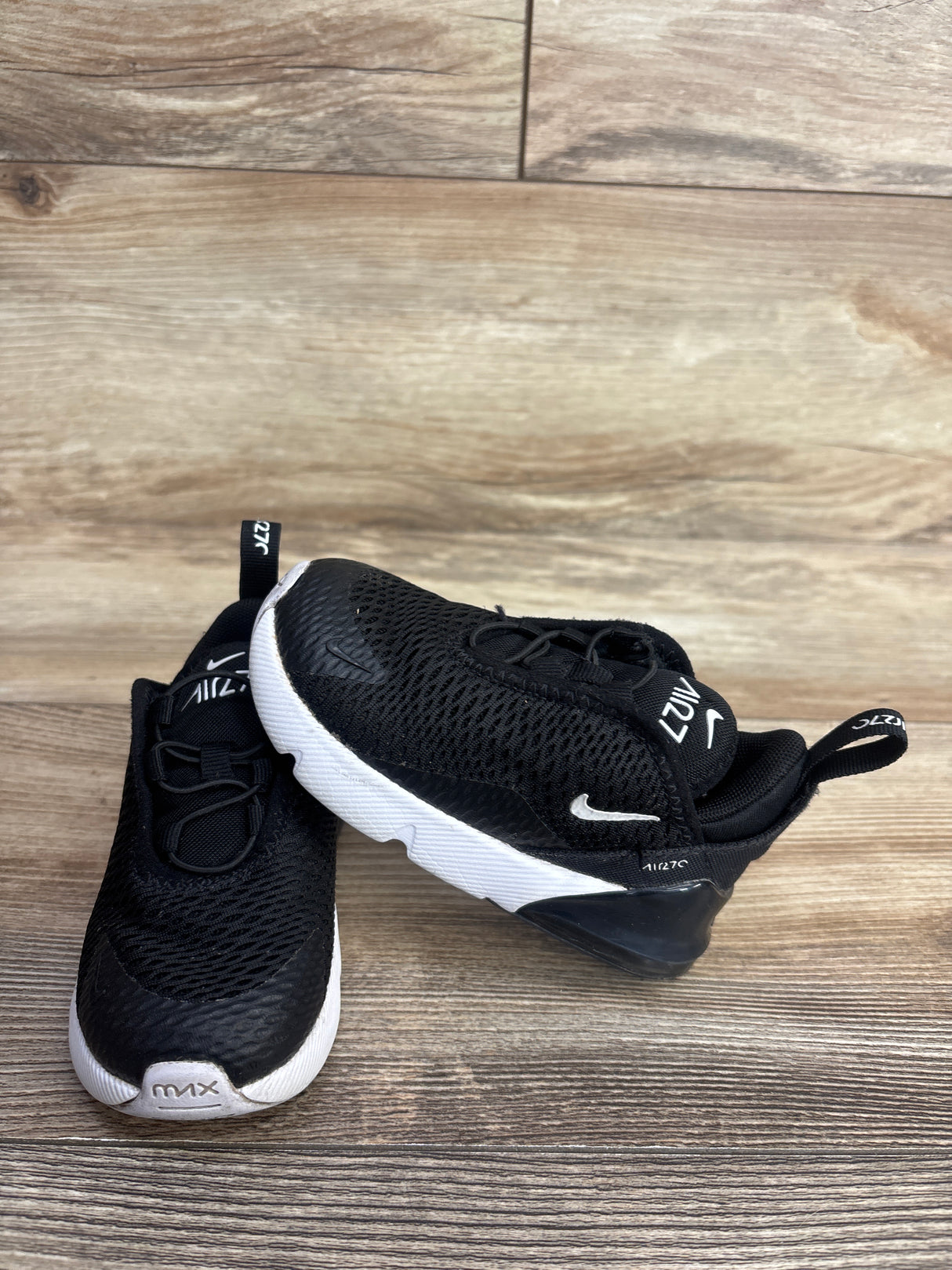 Nike Air Max 270 TD 'Black White' Sneakers sz 7c