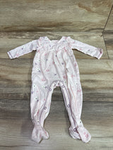 Burt's Bees Baby Footed Coverall Pink sz Preemie