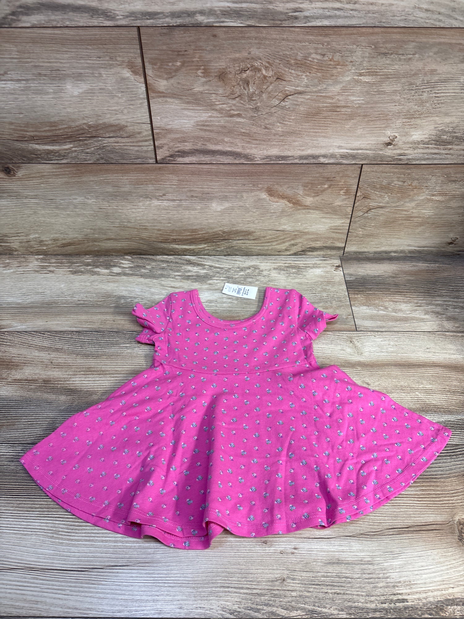 NEW Baby Gap Floral Twirl Dress Pink sz 12-18m