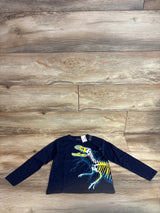NEW Children's Place X-Ray Dinosaur Shirt Navy sz 4T