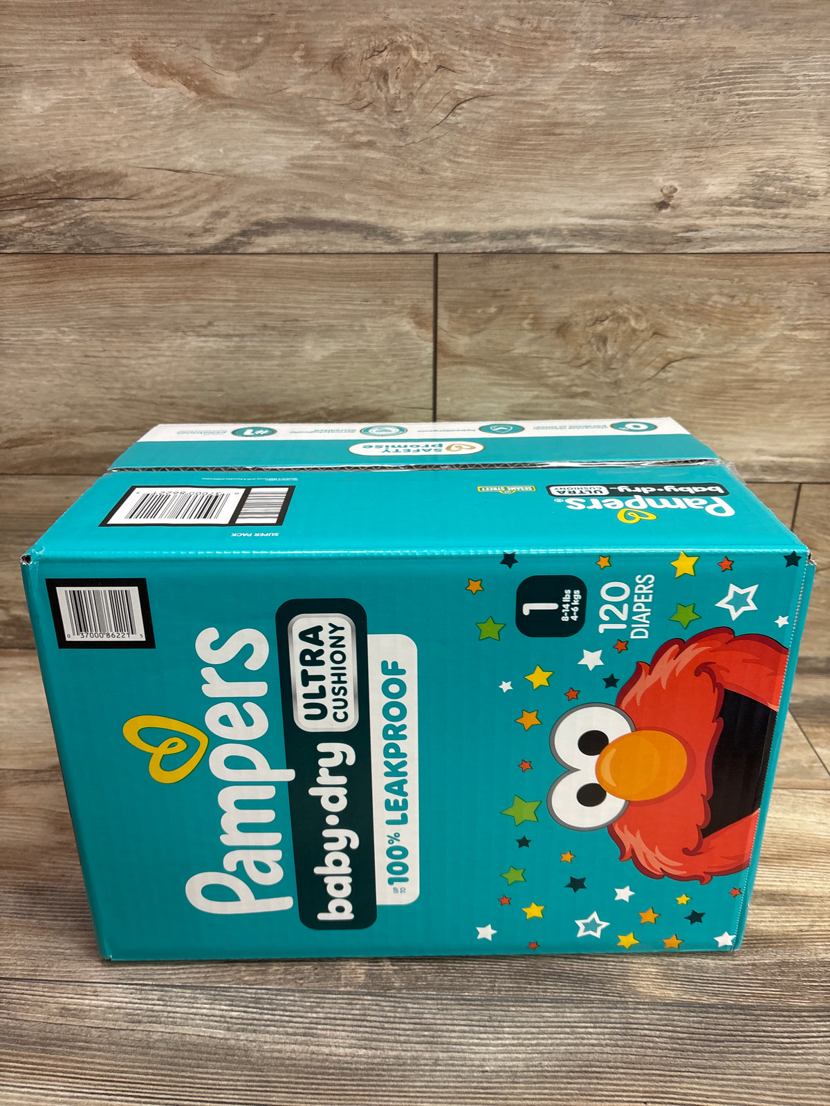 NEW Pampers Baby Dry Ultra-Cushiony Diapers 120ct Size 1