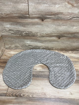 Ultra Soft Minky Dot Nursing Pillow Cover Grey