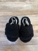 UGG Fluff Yeah Slides Black sz 7c