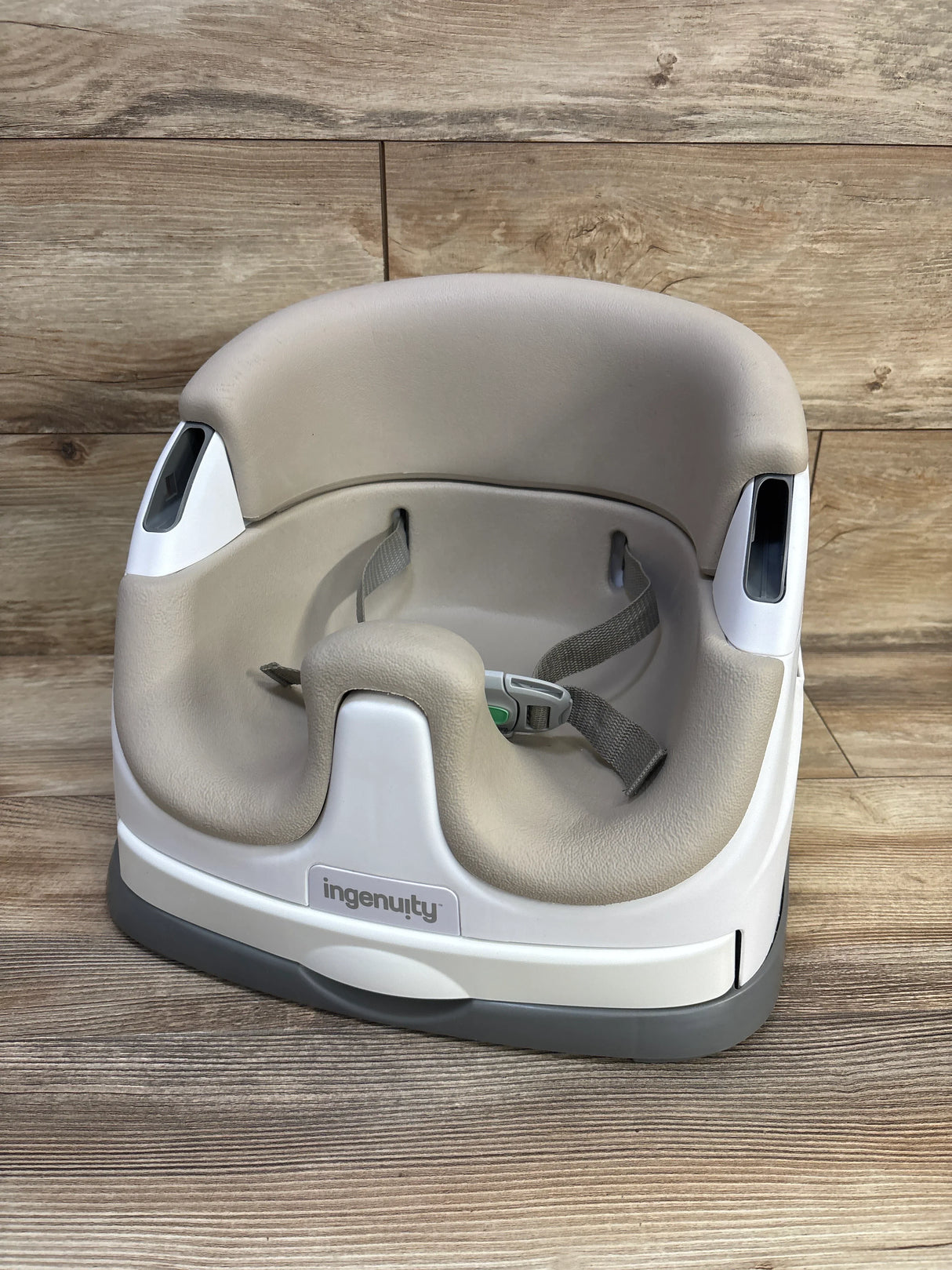 Ingenuity Baby Base 2-in-1 Booster Feeding and Floor Seat - Grey